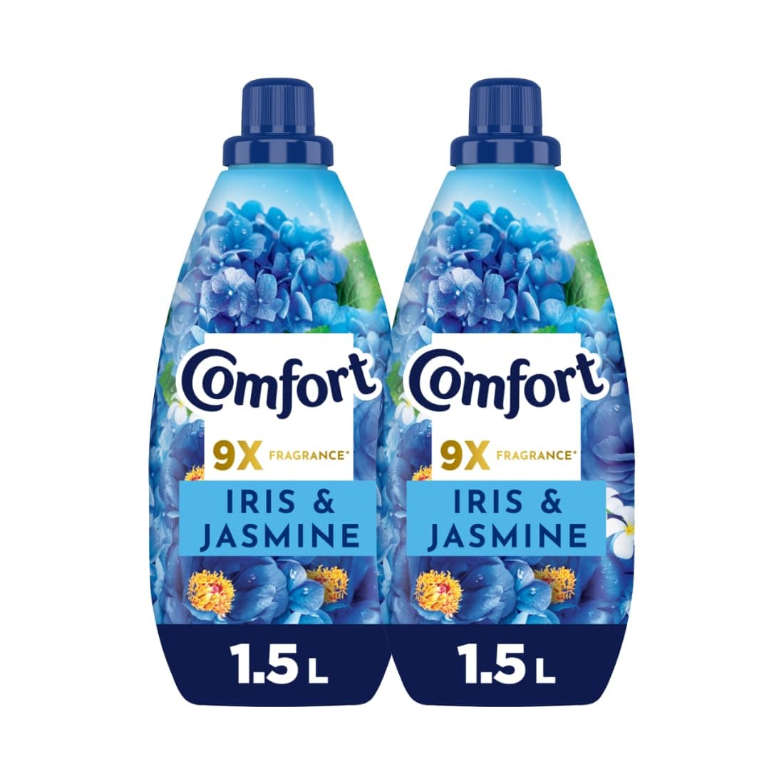 COMFORT Concentrated Fabric Softener, Iris & Jasmine, for long-lasting fragrance, 1.5 L x 2 on Amazon.ae - Price Tracker