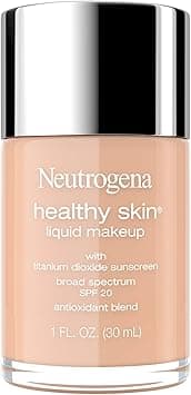 Neutrogena Healthy Skin Liquid Makeup Foundation, Broad Spectrum SPF 20 Sunscreen, Lightweight & Flawless Coverage Foundation with Antioxidant Vitamin E & Feverfew, Fresh Beige, 1 fl. oz on Amazon.ae - Price Tracker