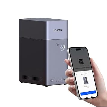 UGREEN NAS DH2300 2-Bay Desktop NASync, Support Capacity 64TB (Diskless), Remote Access, AI Photo Album, Beginner Friendly System, 4GB RAM on Board,1GbE, 4K HDMI, Network Attached Storage(Diskless) on Amazon.ae - Price Tracker