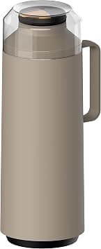 Tramontina Exata Beige Plastic Thermal Beverage Dispenser with 1 Liter Glass Liner and Plastic Lid - Amazon.ae Price Tracker