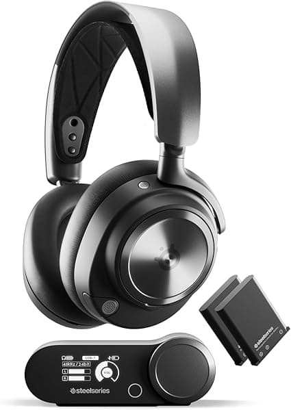 SteelSeries Arctis Nova Pro Wireless - Multi-System Gaming Headset - Premium Hi-Fi Drivers - Active Noise Cancellation - Infinity Power System - PC, PS5, PS4, Switch, Mobile on Amazon.ae - Price Tracker