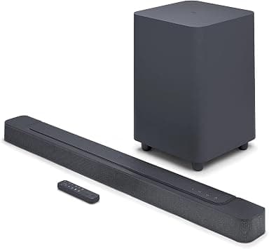 JBL Bar 500 5.1-Channel Soundbar with Wireless Subwoofer, Multibeam and Dolby Atmos Theatre-Quality 3D Surround Sound, PureVoice Technology, 590W Output Power, Built-In WiFi - Black, JBLBAR500PROBLKUK on Amazon.ae - Price Tracker