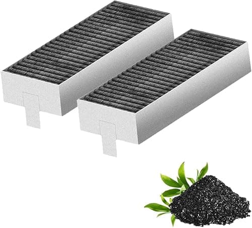 2 PCS Replacement Activated Carbon Range Hood Filters, Activated Carbon Filter Cartridge Replacement Parts, Compatible with Siemens HZ9VRCR0 / Bosch HEZ9VRUD0 / 17004796 on Amazon.ae - Price Tracker