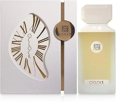 O'Clock by Ahmed Al Maghribi Eau de Parfum 100 ml Unisex Fruity Floral Leather Scent on Amazon.ae - Price Tracker