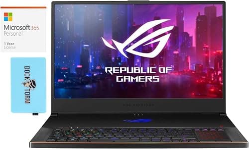 ASUS ROG Zephyrus S17 Gaming and Entertainment Laptop (i7-10750H 32GB-Core, 24GB RAM, 2TB PCIe SSD, RTX 2070 Super, 17.3" Full HD (1920x1080), Win 10 Pro) with MS 365 Personal, Hub on Amazon - Best Deal Finder