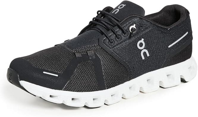 ON Men's Cloud 5 Sneakers, Black/White, 12 on Amazon.ae - Price Tracker