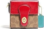 Coach Square Cross-Body Bag, Red - Best Deal Finder