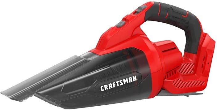 CRAFTSMAN V20 Cordless Hand Vacuum, 45 CFM, 2 Stage Filtration System with Filter, Bare Tool Only (CMCVH001B), Red on Amazon - Best Deal Finder