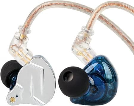 Yinyoo KZ ZSN PRO in-Ear Headphones HiFi Gaming Earbuds in Ear Monitor High Fidelity Bass Wired Earbuds Earphones with 1DD 1BA Hybrid Driver & 3.5mm Audio Plug Detachable Cable (Blue Without Mic) on Amazon.ae - Price Tracker