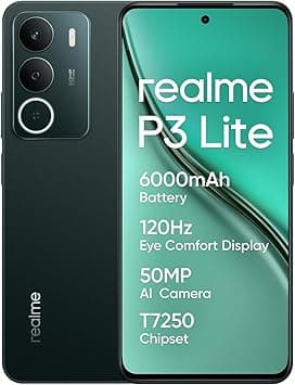 Realme P3 Lite Dual-SIM 256GB ROM + 8GB RAM (GSM Only | No CDMA) Factory Unlocked 4G/LTE Smartphone (Pine Green) - International Version on Amazon.ae - Price Tracker