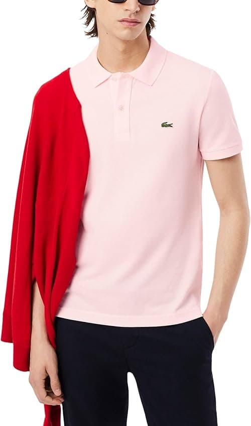 Lacoste mens Legacy Classic Pique Slim Fit Short Sleeve Polo Shirt Polo Shirt on Amazon.ae - Price Tracker
