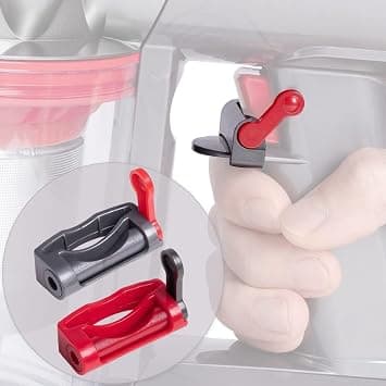 2 Pack For Dyson Vacuum Trigger Lock, Compatible with Dyson V6 V7 V8 V10 V11 V15 Absolute Animal Motorhead Vacuum Cleaner, Power Button On/Off Control Clamp, Power Switch Attachments - متتبع أسعار Amazon.sa