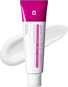 TOSOWOONG Arbutin 7% + Tranexamic Acid 4% Cream, 70,000ppm Arbutin, 40,000ppm TXA, Niacinamide, Glutathione, Supports Even Skin Tone, Enhances Skin Clarity, Korean Skin Care, 50ml, 1.69 fl.oz - Best Deal Finder