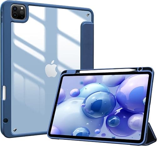 ProCase Smart Case for iPad Pro 11 Inch Case 2022/2021/2020/2018, Slim Stand Hard Back Shell Cover for iPad Pro 11 4th Generation 2022 / 3rd Gen 2021/ 2nd Gen 2020 / 1st Gen 2018 -Navy on Amazon.ae - Price Tracker