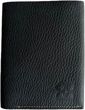 DOLTRI Genuine Leather Wallet for Men -Durable Slim Bifold Design - Unique Stylish Card Holder Wallet-Large Capacity with 6 Slots, in Black on Amazon.ae - Price Tracker