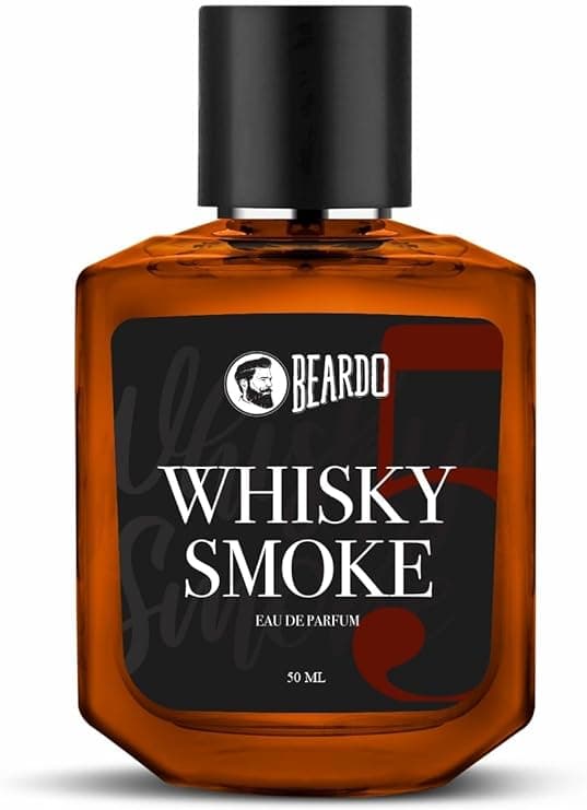 BEARDO Whisky Smoke Perfume for Men Spicy,Woody-Oudh Scent Eau De Parfum Long Lasting Mens Perfume Best Date Night Fragrance Body Spray Valentines day gift for husband Gift 50 ml (Pack of 1) on Amazon.ae - Price Tracker