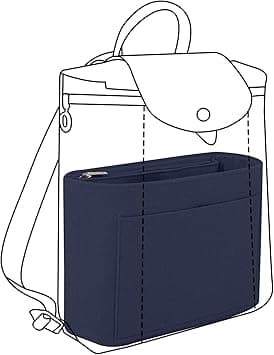 Lckaey Bag Organizer for Le Pliage Backpack - Felt Knapsack Purse Insert - Y083 Blue on Amazon.ae - Price Tracker