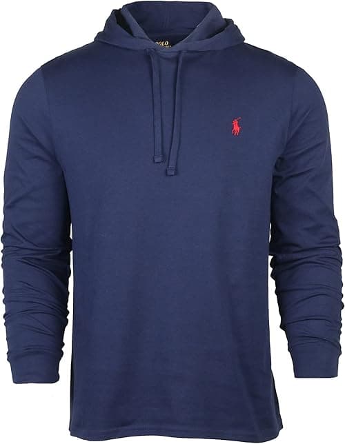 POLO RALPH LAUREN mens Long Sleeve Jersey Knit Hoodie Tee Long Sleeve Jersey Knit Hoodie Tee on Amazon.ae - Price Tracker