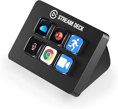 Elgato Stream Deck Mini – Control Zoom, Teams, PowerPoint, MS Office and More, Boost Productivity with Seamless Integration for Daily Apps, Set Up Shortcuts Easily, Compatible with Mac and PC - Best Deal Finder