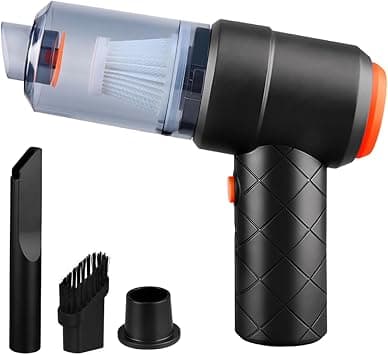 Mini Handheld Car Vacuum Cleaner Cordless, 2-in-1 Mini Wireless Vacuum for Car & Home | Portable Dust Buster & Keyboard Cleaner | Rechargeable, Lightweight, Black on Amazon - Best Deal Finder