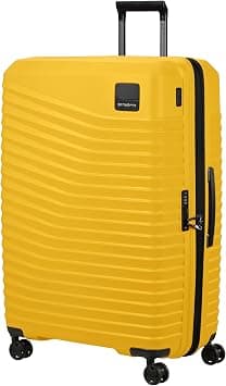 Samsonite Intuo - Hard Case Extra Large (81 cm) - Expandable Travel Suitcase with 4 Wheels, Lightweight, TSA Lock, 132/144 L, Yellow (Citrus) on Amazon.ae - Price Tracker