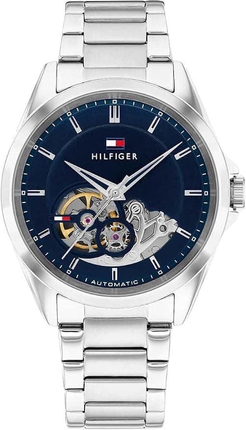 Tommy Hilfiger Mens 1710716 Watches Automatic Stainless Steel Strap on Amazon - Best Deal Finder