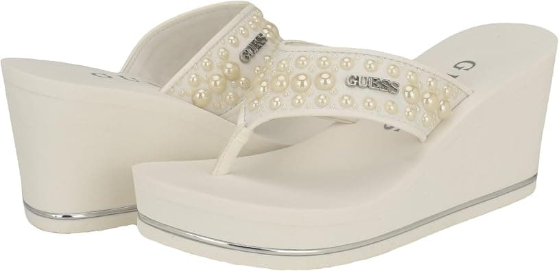 GUESS Silus womens Wedge Sandal على Amazon.ae - متتبع الأسعار