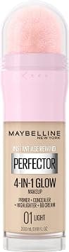 Maybelline New York Instant Age Rewind Instant Perfector 4-In-1 Glow Makeup, Light - Best Deal Finder