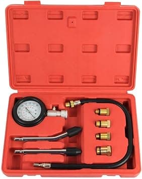Automotives Car Petrol Engine Compression Tester Kit Universal Push On Gauge Set على Amazon.ae - متتبع الأسعار