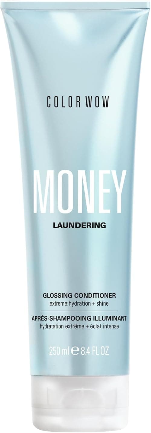 COLOR WOW Money Laundering Glossing Conditioner | Shine-Enhancing Conditioner | Hydrates, Smooths & Boosts Gloss | For Dull & Dry Hair | Blue Sea Kale & Algae Complex | 250ml | Glossing conditioner, herbal silicone alternative, intense hydration, smooths frizz, long-lasting shine on Amazon.ae - Price Tracker