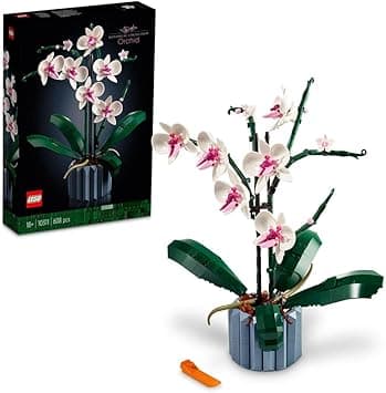 LEGO Botanicals Orchid - Artificial Plant Set for Adults incl. Faux Flowers and a Buildable Vase - Home Office Decor - Gift Idea for Women and Men - 10311 - Amazon.ae Price Tracker