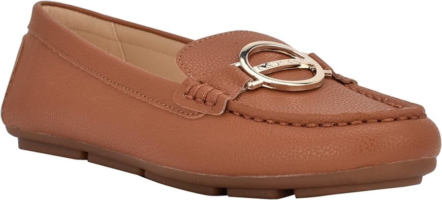 Calvin Klein Women's Layne Loafer Flat, Luggage 259, 8 on Amazon.ae - Price Tracker