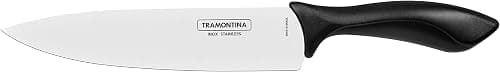Tramontina Affilata 8 Inches Chef Knife with Stainless Steel Blade and Black Polypropylene Handle on Amazon.sa - Price Tracker