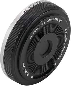 VILTROX 28mm F4.5 Pancake Camera Lens - Full Frame AF Prime Wide Angle for Sony E Mount (a7, a6 Series, ZV-E10) on Amazon.ae - Price Tracker