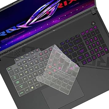 Keyboard Cover For Asus Rog Strix Scar 18/Rog G18 18 Inch Gaming Laptop, G835 G835Lx G835Lw G834 G834Jy & G815 G814 G815Lw/Lr/Lp G814Ji/Ju/Jv/Jyg814Jir/Jzr/Jvr on Amazon.ae - Price Tracker