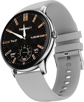 Fire-Boltt Phoenix Pro Smart Watch 1.39 inch Bluetooth Calling, AI Voice Assistant, Metal Body with 120+ Sports Modes, SpO2, Heart Rate Monitoring (Grey) - Best Deal Finder