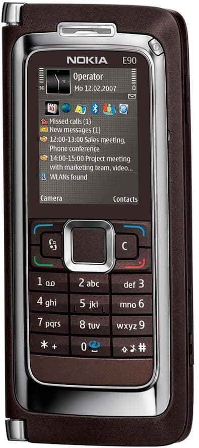 Nokia E90 Communicator Unlocked Phone with 3.2 MP Camera,3G, Wi-Fi, GPS, Media Player and Micro-SD Slot U. S. Version (Brown) on Amazon.ae - Price Tracker