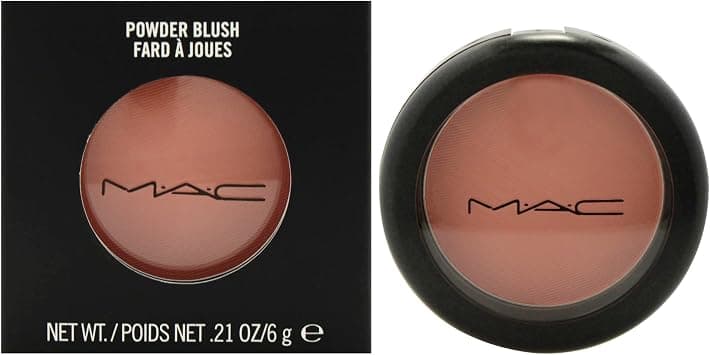 MAC Blush Powder Melba, Melba (Soft coral-peach), 6 g (Pack of 1) - Best Deal Finder