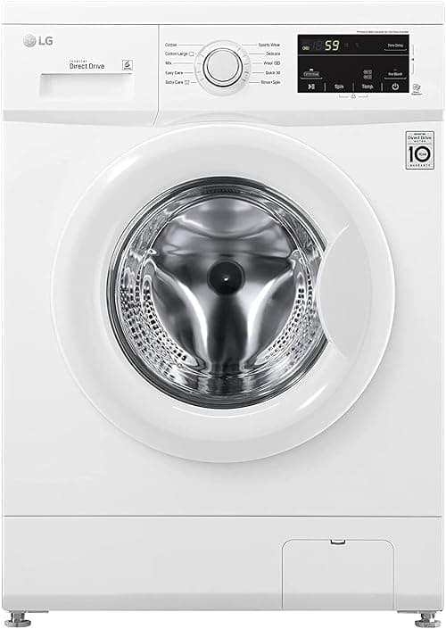LG 7 Kg 1000 RPM Direct Drive Motor Front Load Washing Machine, White - FH2J3QDNP0, 1 Year Brand Warranty on Amazon.ae - Price Tracker