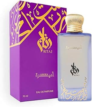 RITAJ AMIRA Eau de Parfum for Women 70ml – White Floral Amber Scent, Long Lasting Elegant Perfume عطر أميرة من رتاج للنساء أو دو برفيوم ٧٠ مل – زهور بيضاء وعنبر، ثابت وأنيق - Amazon.ae Price Tracker