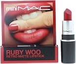 M.A.C Little Lipstick 0.06 Oz/1.77 Ml Color Ruby Woo - Best Deal Finder