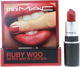 M.A.C Little Lipstick 0.06 Oz/1.77 Ml Color Ruby Woo - Best Deal Finder
