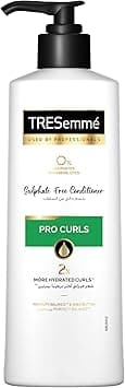 TRESemmé Pro Curls Conditioner, for 2x more hydrated curls, with Porosity Balance™ & Shea Butter, free from sulphates, parabens & dyes, 250ml on Amazon.ae - Price Tracker
