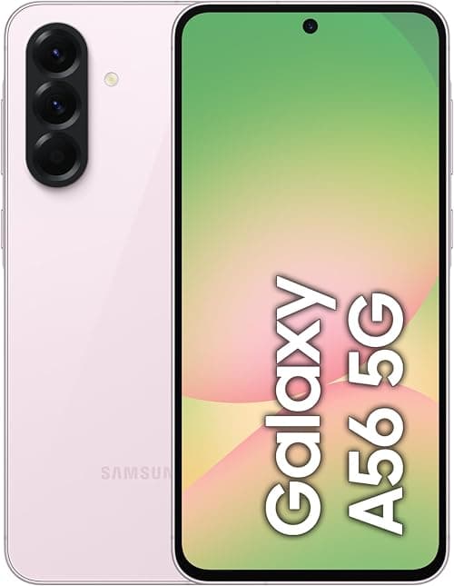 Samsung Galaxy A56 5G, Android Smartphone, 256GB Storage, 12GB RAM, Awesome Pink, 6x OS Upgrades, Large Display, Long Battery Life (KSA Version) on Amazon.sa - Price Tracker