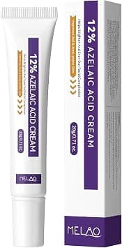 YelaJoy 2Pcs Azelaic Acid Face Cream 12% with Niacinamide, Blemish Cream for Face, Pore Minimizer & Skin Tone Evening Treatment, Calms Redness, Brightens Dull Skin on Amazon.ae - Price Tracker