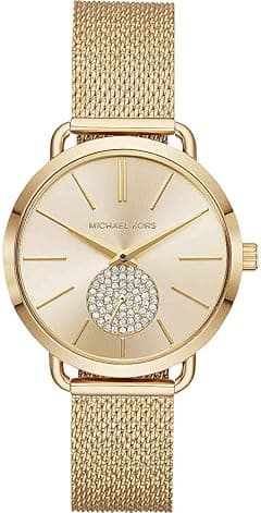 Michael Kors Damenuhruhr Portia, 36 mm Gehäusegröße, Chronographenwerk, Edelstahlarmband - Amazon.ae Price Tracker