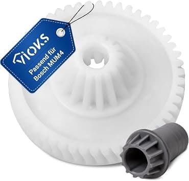 VIOKS Gear Spur Wheel Drive Gear Sprocket Replacement for Bosch Siemens 00177498 177498 Drive Food Processor Kitchen Small Appliance MUM4 MUM5 على Amazon.ae - متتبع الأسعار