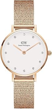 Daniel Wellington Petite Watches 28 mm Double Plated Stainless Steel (316L) and Crystals Rose Gold on Amazon.ae - Price Tracker