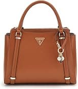 GUESS Womens Daryna Double Compartment Satchel Handbag (pack of 1) - Best Deal Finder