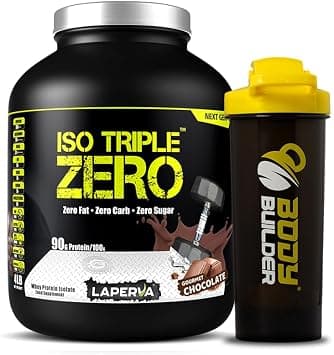 Laperva Isolated Whey Protein Powder Zero Fat, Carbs & Sugar (4 Lbs, Gourmet Chocolate) on Amazon.ae - Price Tracker